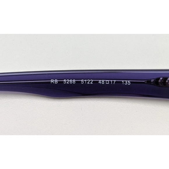 🕶️Ray-Ban RB5268 5122 Eyeglasses 48/17 135 /KAC513🕶️ - Picture 6 of 9